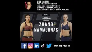 #UFC261 #leemein #cmcmma predicts #weilizhang vs #rosenamajunas #shorts