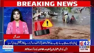 The Punjab Provincial Disaster Management Authority (PDMA) has issued notifications declaring flood-