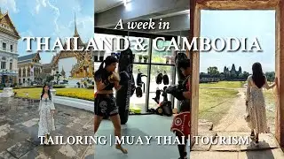 What a Week in Thailand & Cambodia Looks Like 🇹🇭🇰🇭 | Temples, Street Food & Custom Suits!