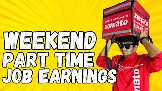 Weekend Part Time job Trivandrum zomato earnings | Partime job earnings | Zomato Vlog Malayalam