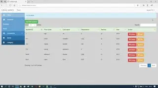 Library Management System Project in Python and Django