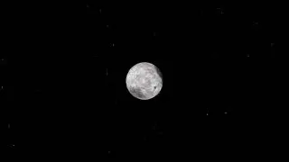 Moon in Space - 4K