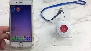 Tuya WIFI SOS Button Panic Emergency ONE KEY APP alarm.