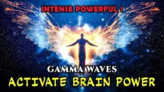 40 Hz Brain Activation Binaural Beats ! EXTREME Genius, Focus, Memory ! Alpha BRAINWAVE POWER