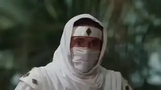 Mighty Morphin Power Rangers: The Movie: Corkscrew-Kick- Tommy Defeats The Last Temple Guard Scene