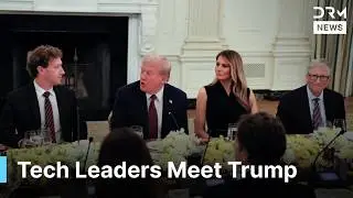 FULL DINNER: Trump Hosts White House Dinner with Zuckerberg, Gates & Top Tech Leaders | AC1B