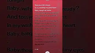 Washing Machine Heart- Mitski #spedup #lyrics #song #spotify #music