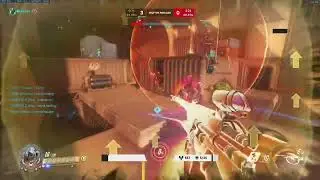 GALE ANA GOD GAMEPLAY OVERWATCH SEASON 34 TOP 500