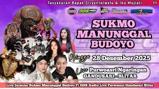 LIVE JARANAN SUKMO MANUNGGAL BUDOYO Ft GGS Audio LIVE Ngaringin Gandusari Blitar
