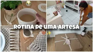 PRODUZINDO UMA ENCOMENDA ESPECIAL / LIMPEI A CASA E EMBALEI O PEDIDO DA CLIENTE, ROTINA DE ARTESÃ.
