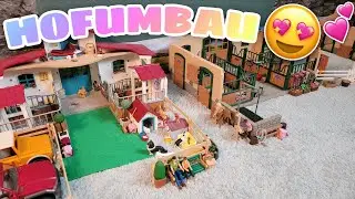GROßER HOFUMBAU 🐴💕 ALLES NEU! 🤩 | Schleich