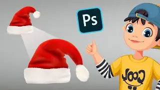 How to add santa Hat to your Photo in Photoshop CC