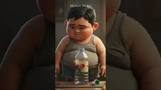 Ga Punya Uang Madun Bikin Mainan Robot dari Botol Aqua