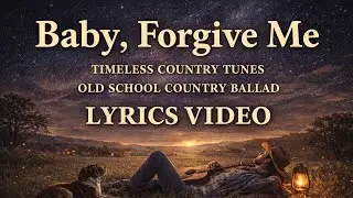 Baby, Forgive Me - Timeless Country Tunes | Old School Country Ballad | Lyrics video 