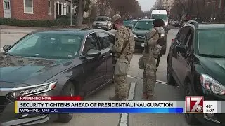 Security tightens in DC ahead of inauguration