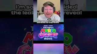Mario GALAXY MOVIE?! (Direct Reaction)