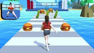 Body Boxing Race 3D Gameplay 💪🏋🏻&zwj;♀️🏃&zwj;♀️ All Levels 1-2