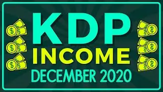KDP Income Report December 2020 | My Low & No Content Books Earning KDP