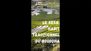 Le kesa, habit traditionnel du Bouddha