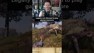 I'm not legally allowed to play videogames anymore...
