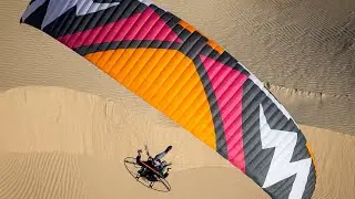 (4K) Winter Glamis Fly-In 2025