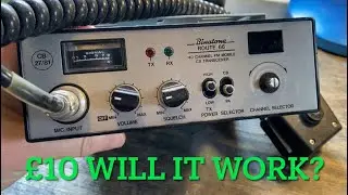 Trying out a &pound;10 CB Radio, does it work? ￼
