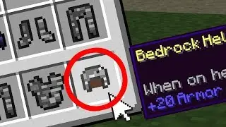 I FINALLY Found Minecraft BEDROCK ARMOR