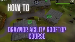 OSRS How to do the draynor rooftop agility course