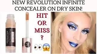 NEW MAKEUP REVOLUTION CONCEAL AND DEFINE INFINITE CONCEALER REVIEW