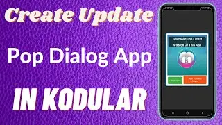 How To Create Update System In Your App In Kodular | Kodular App Update