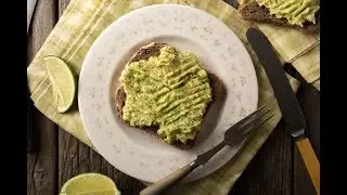 Como hacer Tostada de Aguacate