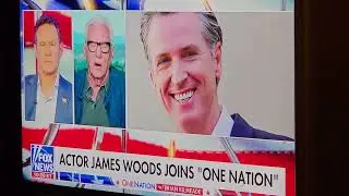 James Woods talks about Newsom, 12-14-2025