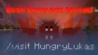 I spent 500 hours building the BEST Skyblock Island....this is how it looks!