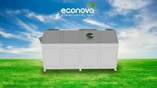 Econova Rotary Composter: Fast, Clean & Efficient Waste Management