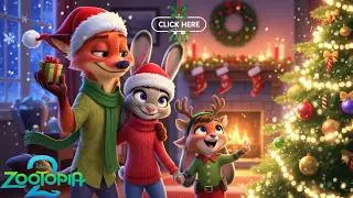 Zootopia 2: Nick & Judy&rsquo;s Christmas With Their Baby | Holiday Family Moments