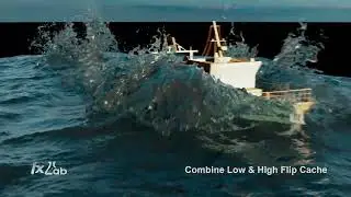 Houdini Flip Simulation Upto High Resolution_01