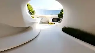 Futuristic Organic Architecture | AI Animated Movie by Beethoar
