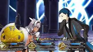 Sherlock Holmes vs Caenis [FGO NA] Lostbelt 5.2 Recollection Quest Section 23-2