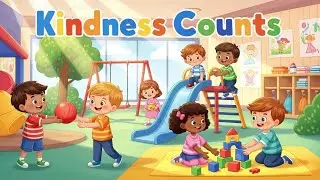 🤝💖 Kindness Counts | Fun Kids Song About Sharing & Caring | Happy Tale & Tune