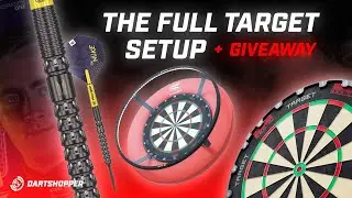 The Full Target Darts Setup!