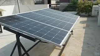 SOLAR PANEL MOVEABLE ANY DIRECTION STAND 200*4 PANEL'S