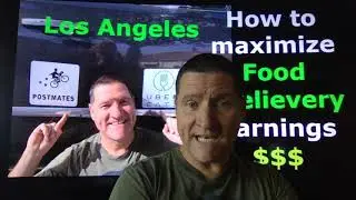 Postmates and Uber Eats Los Angeles