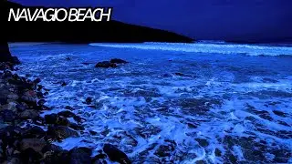 🌙 Night Beach Ocean Sounds for Emotional Balance, Inner Calm, and Natural Sleep | 6 Hours 🌊