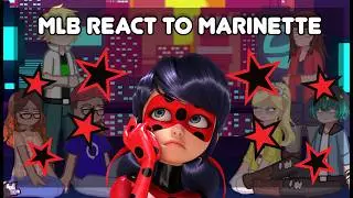 MLB react to Marinette Ladybug //gacha reaction // ru/us //