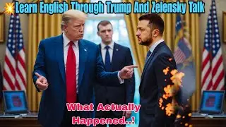 The Diplomacy of Destruction: A Clash in the Oval Office | Learn English Though Story Level- 3
