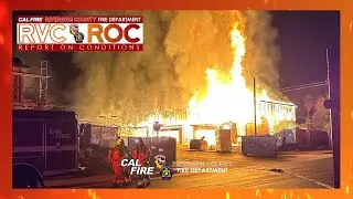 Four Structures Burned in Lake Elsinore // Report on Conditions // November 1, 2023