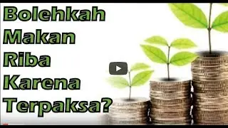 bolehkah makan riba karena terpaksa? - ustad erwandi tarmizi