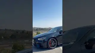 2025 CLA 45 AMG in Cosmos Black