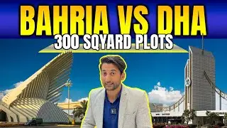 Bahria Town vs DHA Karachi | 300 Sq. Yards Plots Comparison | Location, Price & Lifestyle 2025