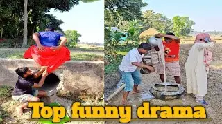 Top funny drama village comedy show #FunnyVideo #ComedyVideo #ViralComedy #FunnyPrank #EpicFail